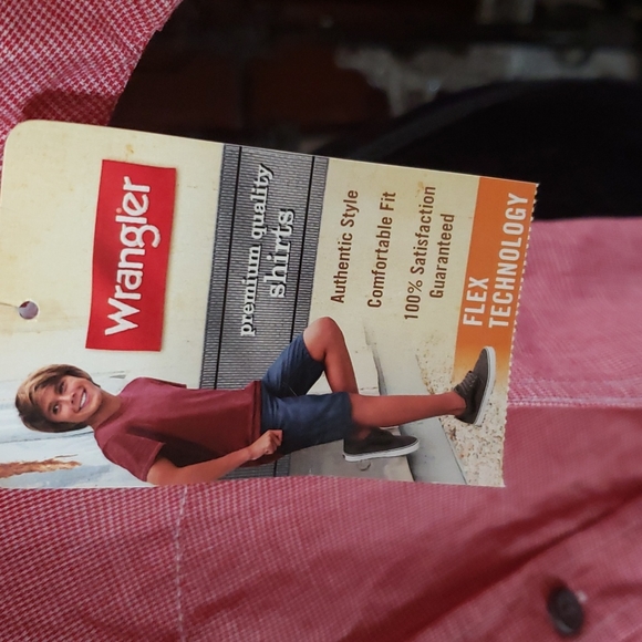 WRANGLER Shirt Boys Size XS/XCH (4/5) - Picture 5 of 5